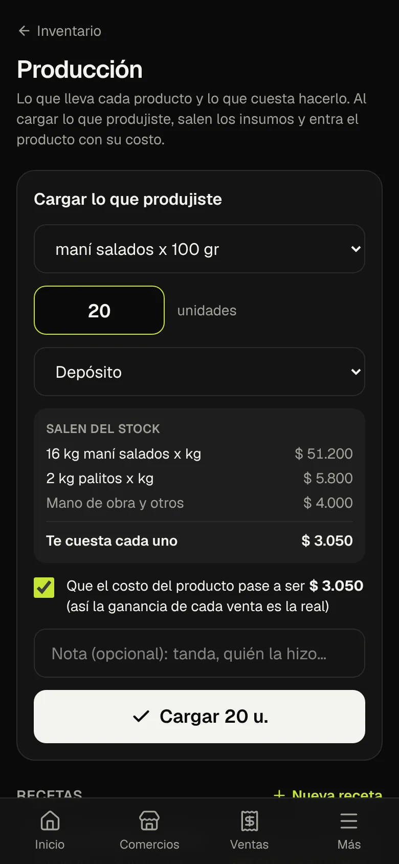 La app de Arvisik Ops para fábricas y productores